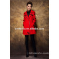 High quality Embroidered Overcoat floral trench coat for Middle East pretty lady